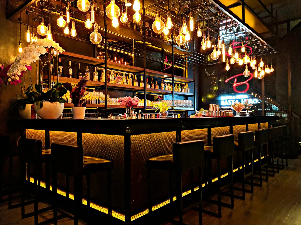 Comptoir en cuivre