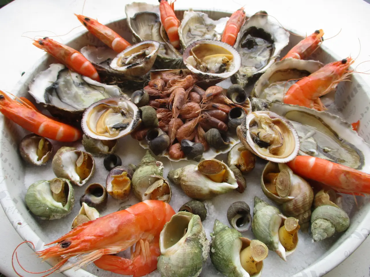 Plateau de fruits de mer de l’écailler